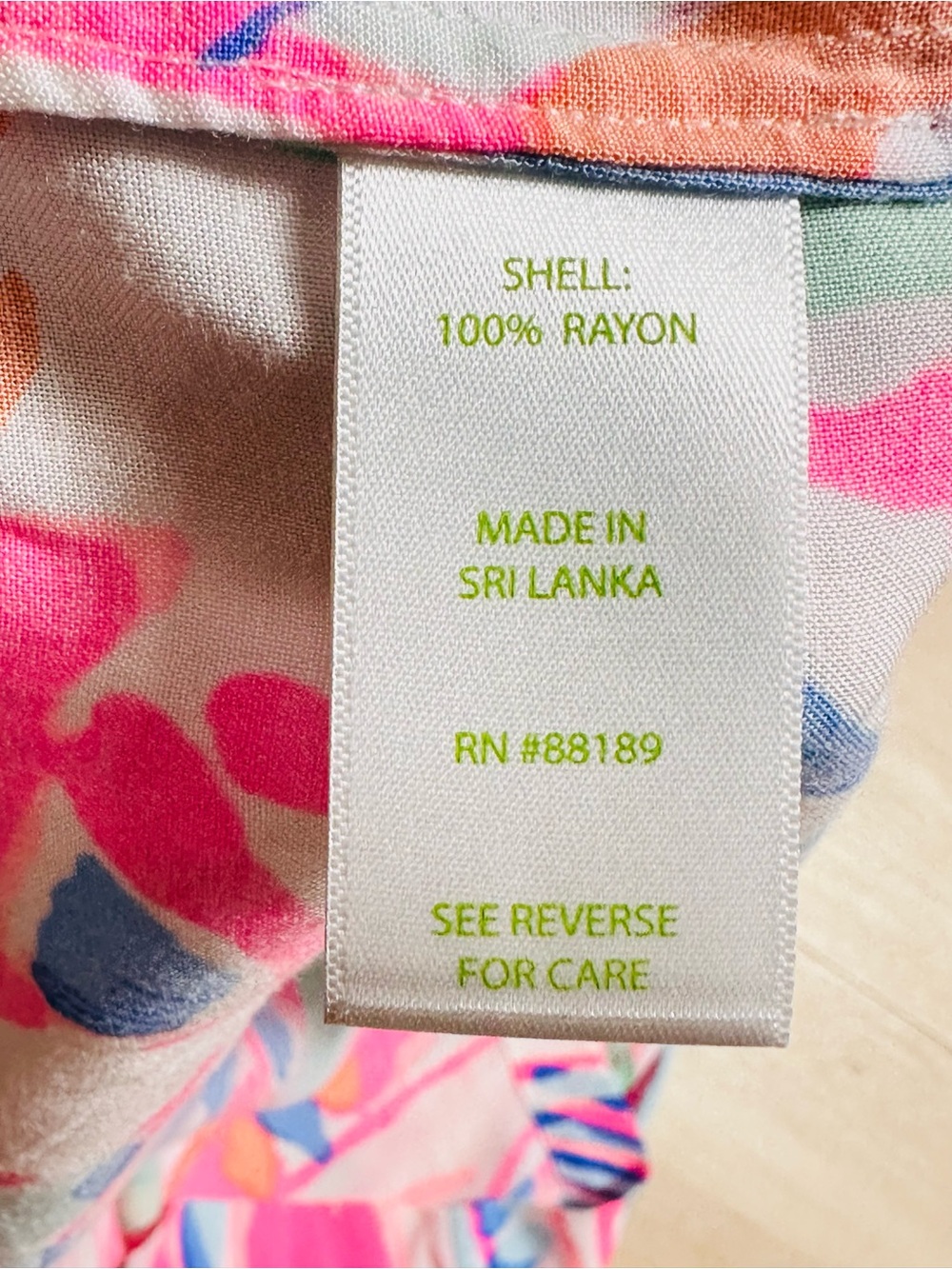 Lilly Pulitzer Sarasota Tunic Dress XS “Out to Sea” Costal Abstract Lightweight - Picture 7 of 9
